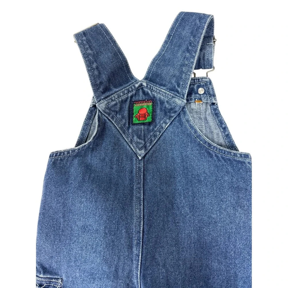 Vintage Blue's Clues Y2K Embroidered Denim Jean Overalls 2T‎ & Shirts 2000